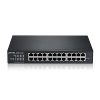 ZyXEL GS1915-24E - Managed - L2 - Gigabit Ethernet (10/100/1000) - Rack-Einbau - 1U - Wandmontage