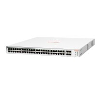 HPE Networking Networking Instant On Switch 48p Gigabit CL4 PoE 4p SFP 370W 1830 - Managed - L2 - Gigabit Ethernet (10/100/1000) - Power over Ethernet (PoE) - Rack-Einbau - 1U