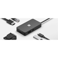 Microsoft 1E4-00002 - Schwarz - HDMI - RJ-45 - USB 3.2...