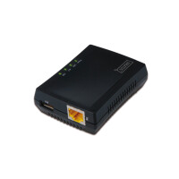 DIGITUS 1-Port USB 2.0 Multifunction Network Server