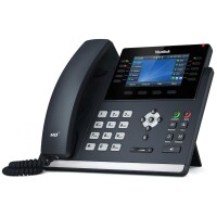 Yealink SIP-T46U - IP-Telefon - Grau - Kabelloses Mobilteil - 1000 Eintragungen - LCD - 10,9 cm (4.3")