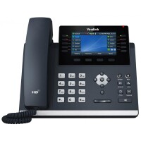 Yealink SIP-T46U - IP-Telefon - Grau - Kabelloses Mobilteil - 1000 Eintragungen - LCD - 10,9 cm (4.3")