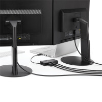 StarTech.com USB 3.0 Mini Dock - USB-A Dockingstation mit zwei Monitoren und DisplayPort 4