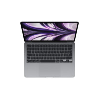 Apple CTO/MacBook Air 13" M2 Space Grau/M2-8C-CPU 10C-GPU/16GB Ram/512GB SSD/35W Dual USB-C Power/Key-ID-Deutsch