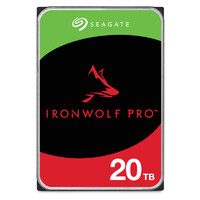 Seagate IronWolf Pro ST20000NT001 - 20 TB - 7200 RPM - 256 MB - 3.5"