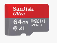 SanDisk Ultra - 64 GB - MicroSDXC - Klasse 10 - UHS-I -...