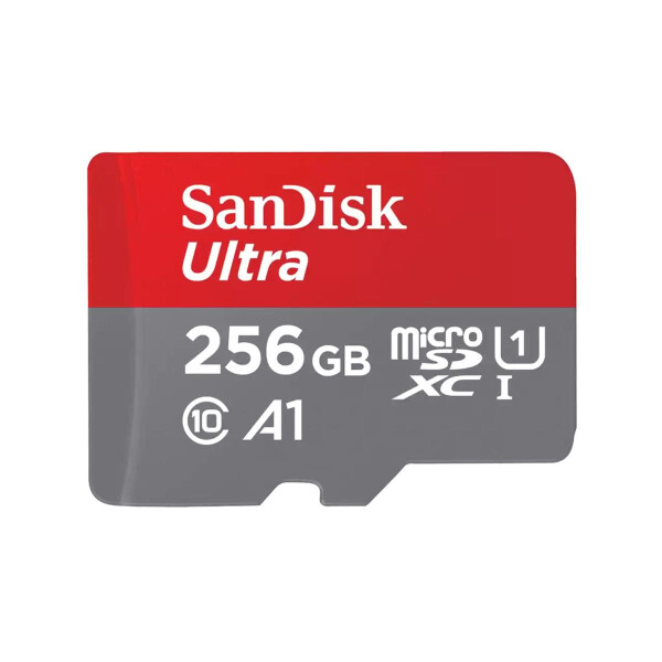 WD 256GB Ultra microSDXC 150MB/s+SD Adapter - Extended Capacity SD (MicroSDHC)