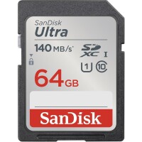 SanDisk Ultra SDXC UHS-I/s SDSDUNB-064G-GN6IN - Extended...