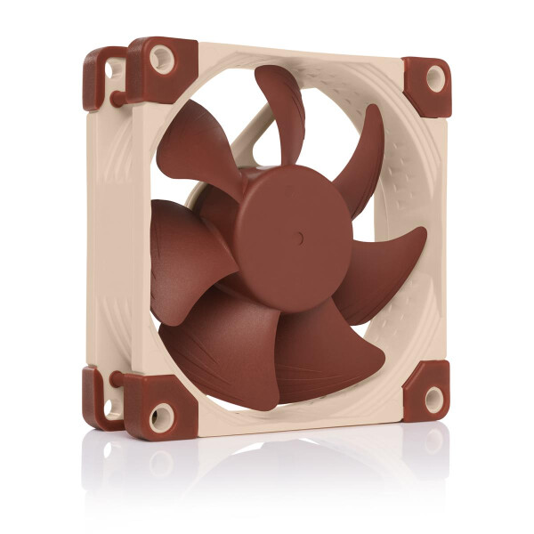 Noctua NF-A8 - Ventilator - 8 cm - 2200 RPM - 17,7 dB - 55,5 m³/h - Beige - Braun