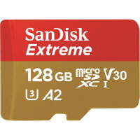 SanDisk Extreme microSDXC 128GB SD Adapter Action Cams...