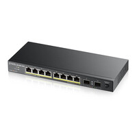 ZyXEL GS1100-10HP v2 - Unmanaged - Gigabit Ethernet (10/100/1000) - Power over Ethernet (PoE) - Wandmontage