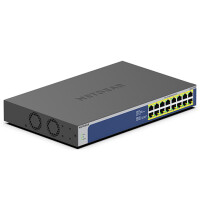 Netgear GS516PP - Unmanaged - Gigabit Ethernet (10/100/1000) - Vollduplex - Power over Ethernet (PoE) - Rack-Einbau