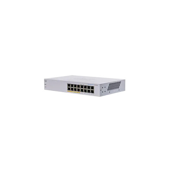 Cisco CBS110 - Unmanaged - L2 - Gigabit Ethernet (10/100/1000) - Power over Ethernet (PoE) - Rack-Einbau - 1U