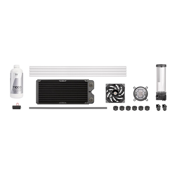 Thermaltake tt Pacific TOUGH C240 Liquid Cooling Kit| CL-W305-CU12BL-A