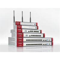 ZyXEL ATP Firewall 100. Porte 1xWAN 3xLAN/DMZ 1xOPT WAN2. VPN 40 IPSec/L2TP 30 SSL - Firewall - IPSec