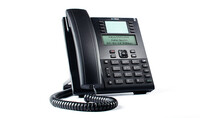Mitel 80C00001AAA-A - IP-Telefon - Schwarz - Kabelgebundenes Mobilteil - Benutzer - 9 Zeilen - LCD