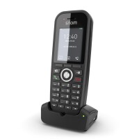 Snom M30 IP DECT Handset EU - DECT-Telefon - Kabelloses Mobilteil - Freisprecheinrichtung - Schwarz
