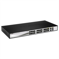 D-Link 24-Port Layer2 Smart Managed Gigabit Switch|green...