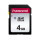 Transcend SDHC 300S 4GB - 4 GB - SDHC - Klasse 10 - NAND - 20 MB/s - 10 MB/s