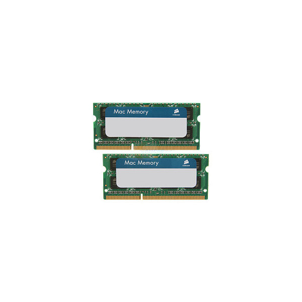 Corsair CMSA8GX3M2A1333C9 - 8 GB - 2 x 4 GB - DDR3 - 1333 MHz - 204-pin SO-DIMM - Grün