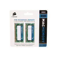 Corsair CMSA8GX3M2A1333C9 - 8 GB - 2 x 4 GB - DDR3 - 1333 MHz - 204-pin SO-DIMM - Grün