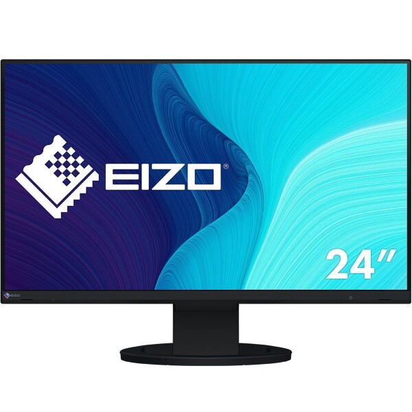 EIZO FlexScan EV2480-BK - 60,5 cm (23.8") - 1920 x 1080 Pixel - Full HD - LED - 5 ms - Schwarz