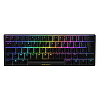 Sharkoon SGK50 S4 - 60% - Kabelgebunden - USB - AZERTY - RGB-LED - Schwarz