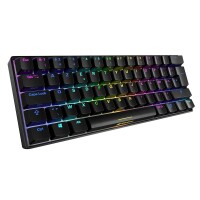 Sharkoon SGK50 S4 - 60% - Kabelgebunden - USB - AZERTY - RGB-LED - Schwarz