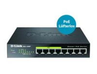 D-Link DGS-1008P/E - Unmanaged - L2 - Gigabit Ethernet (10/100/1000) - Vollduplex - Power over Ethernet (PoE) - Desktop