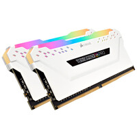 Corsair Vengeance RGB Pro CMW32GX4M2E3200C16W - 32 GB - 2 x 16 GB - DDR4 - 3200 MHz - 288-pin DIMM