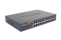 D-Link DES 1024D - Switch - Glasfaser (LWL) 0,1 Gbps - 24-Port 1 HE - Rack-Modul