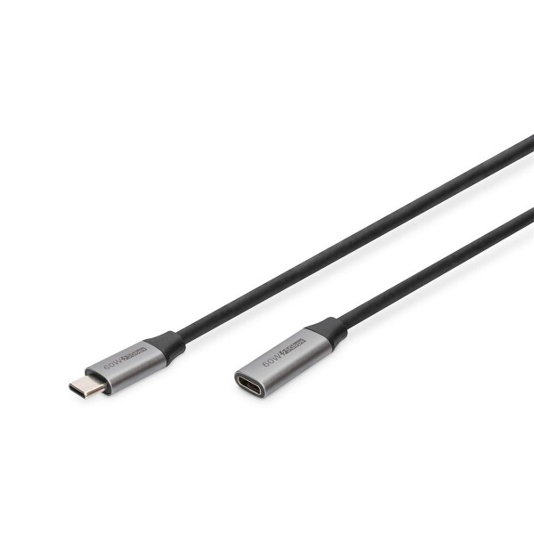 DIGITUS - DB-300230-010-S - USB C Kabel ST-BU PD60W 1m