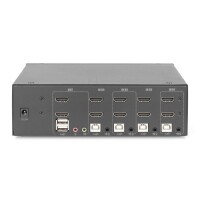 DIGITUS - DS-12883 - KVM Switch DUAL HDMI 2Fach