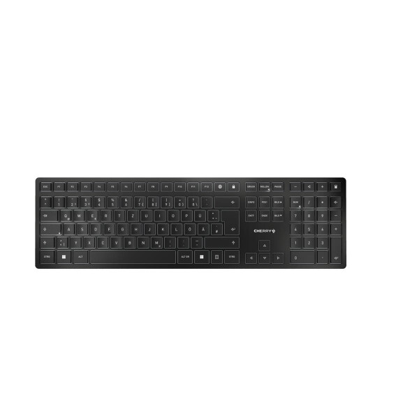 Cherry KW 9100 SLIM DE Keyboard wireless Black