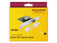 Delock 89948 - PCIe - RS-232 - Grün - China - ASIX AX99100 - 256 B