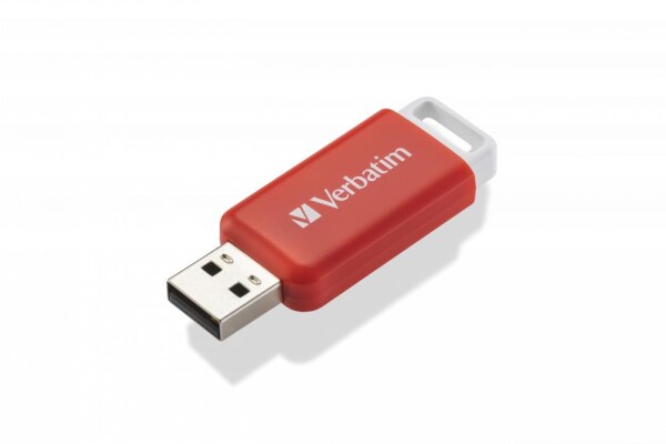 Verbatim DataBar - 16 GB - USB Typ-A - 2.0 - Dia - 9,1 g - Rot