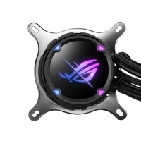 ASUS ROG STRIX LC II 240 Liquid CPU Cooler, 240mm, 2 x PWM Fans, ARGB Pump Cover