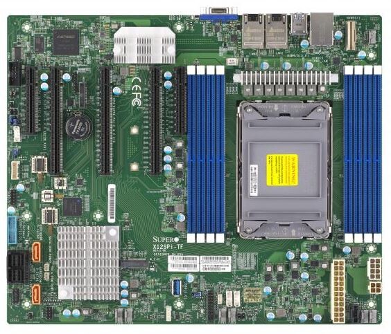 Supermicro Motherboard X12SPi-TF bulk pack - Mainboard - ATX