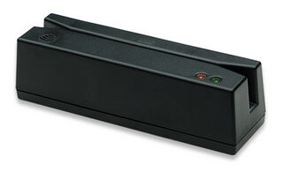 IC Intracom USB-Magnetkartenleser - USB-A-Stecker - 3-Spuren-Leser - USB - Schwarz - 1,5 m - 100 mm/sek - 1000 mm/sek - FCC CE ISO 7810-7813 JISII