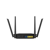 ASUS RT-AX53U - Wi-Fi 6 (802.11ax) - Dual-Band (2,4 GHz/5 GHz) - Ethernet/LAN - 3G - Schwarz - Tabletop-Router