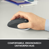 Logitech MK540 Advanced - Kabellos - RF Wireless - Membran Key Switch - QWERTY - Schwarz - Weiß - Maus enthalten