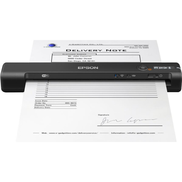 Epson WorkForce ES-60W - 600 x 600 DPI - 48 Bit - 24 Bit - 16 Bit - 8 Bit - 4 Sekunde/Seite