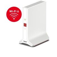 FRITZ! Repeater 3000 AX - Netzwerk-Repeater - 2400 Mbit/s - WLAN - Ethernet/LAN - Weiß