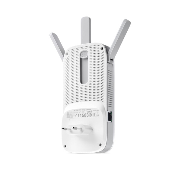 TP-LINK RE450 - Netzwerksender - 1750 Mbit/s - 10,100,1000 Mbit/s - Extern - 10/100/1000Base-T(X) - IEEE 802.11a,IEEE 802.11ac,IEEE 802.11b,IEEE 802.11g,IEEE 802.11n,IEEE 802.3,IEEE 802.3ab,IEEE...