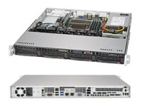 Supermicro CSE-813MFTQC-350CB - Rack - Server - Schwarz - ATX - micro ATX - 1U - 350 W