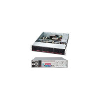 Supermicro CSE-216BE2C-R920LPB - AMD - DDR4-SDRAM - Serial Attached SCSI (SAS) - SATA - Rack (2U) - Schwarz - Silber - 920 W