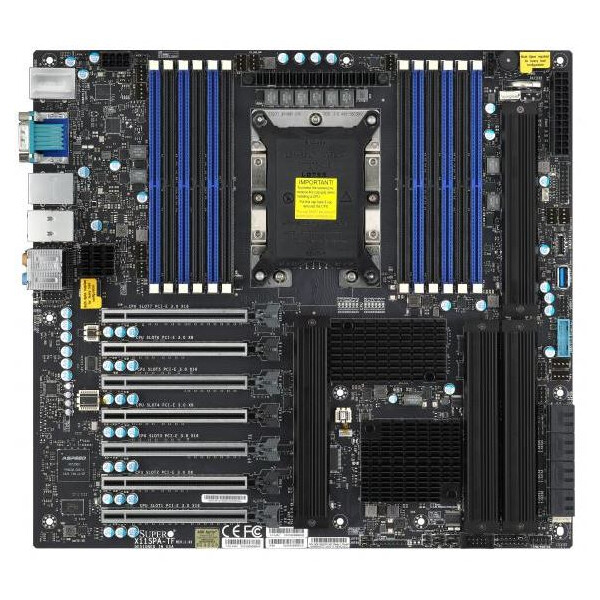 Supermicro Motherboard X11SPA-TF bulk pack - Mainboard - Intel Sockel 3647 (Xeon Phi)