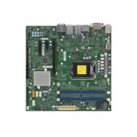 Supermicro X11SCQ-L - Intel - LGA 1151 (Socket H4) - Intel® Celeron® - Intel® Core™ i3 - Intel Core i5 - Intel Core i7 - Intel® Pentium® - DDR4-SDRAM - 32 GB - 1.2 V