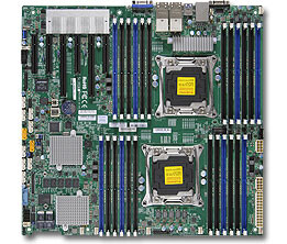 Supermicro X10DRC-T4+ ATX Mainboard - Skt 2011 Intel® C612 - 1.500 GB DDR4