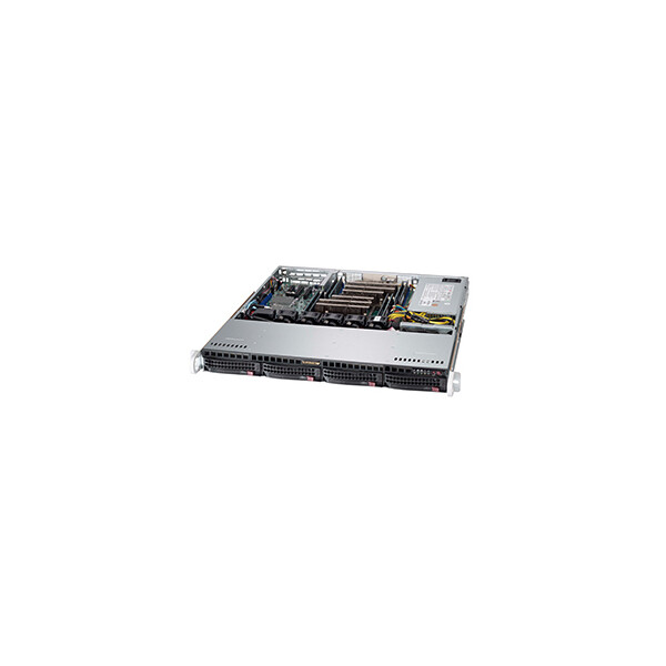 Supermicro SuperChassis 813MFTQ-441CB - Rack - Server - Schwarz - ATX,Micro ATX - 440 W - 3.5 Zoll